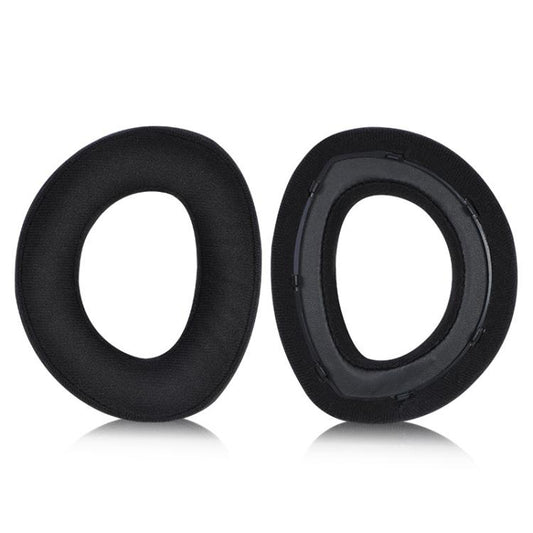 2pcs Snap-on Replacement Earpads For Sennheiser HD700, Material:Flannel Stitching(Black) by bashfashion