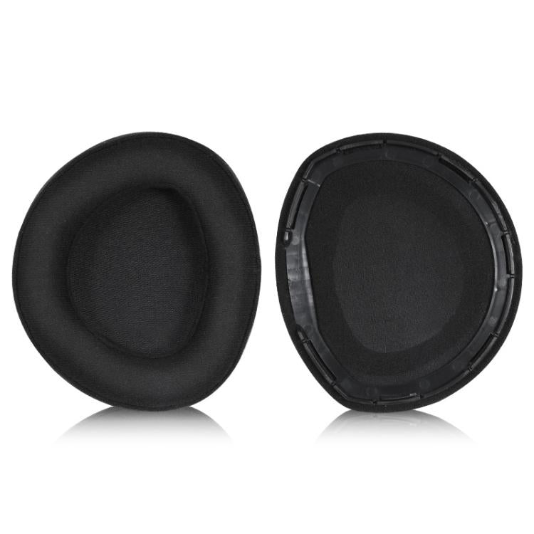 1 Pair Snap-on Replacement Earpads For Sennheiser HD800 / HD800S, Material:Flannel Stitching(Black) by bashfashion