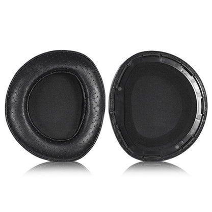 1 Pair Snap-on Replacement Earpads For Sennheiser HD800 / HD800S, Material:Lambskin Perforated Stitching(Black) by bashfashion
