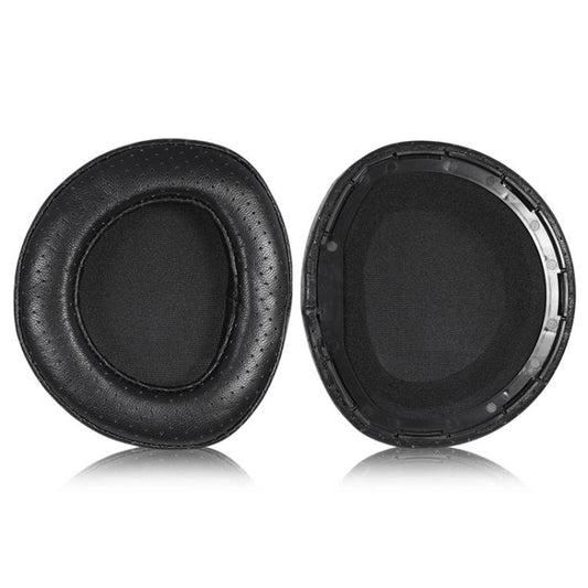 1 Pair Snap-on Replacement Earpads For Sennheiser HD800 / HD800S, Material:Lambskin Perforated Stitching(Black) by bashfashion