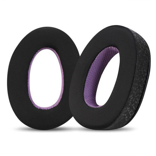 2pcs Insert Replacement Earpads For Sennheiser GSP370 / GSP300 / GSP350 / GSP305 / GSP301, Material:Magic Ice Leather(Black Purple) by bashfashion