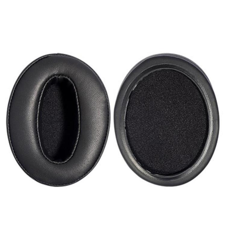 2pcs Insert Replacement Earpads For Sennheiser HD4.30 / HD350BT / HD400s / HD420s / HD458BT / HD300 / HD4.50 / HD4.40BT, Material:Lambskin Black by bashfashion