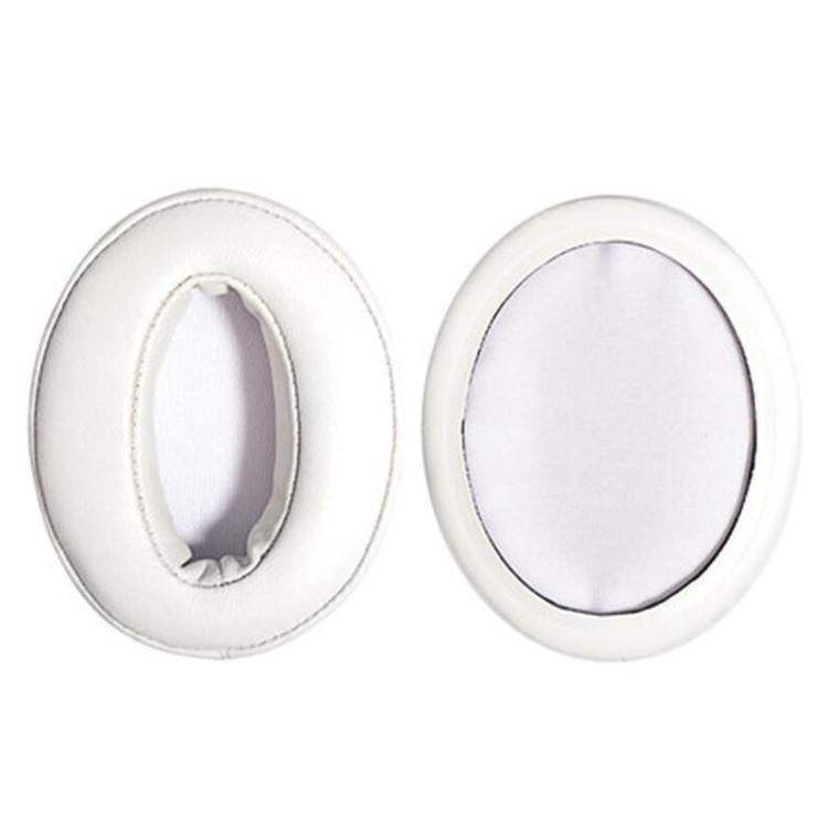 2pcs Insert Replacement Earpads For Sennheiser HD4.30 / HD350BT / HD400s / HD420s / HD458BT / HD300 / HD4.50 / HD4.40BT, Material:Lambskin White by bashfashion