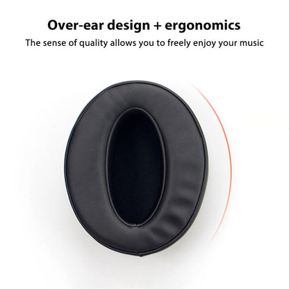 2pcs Insert Replacement Earpads For Sennheiser HD4.30 / HD350BT / HD400s / HD420s / HD458BT / HD300 / HD4.50 / HD4.40BT, Material:Mesh Black by bashfashion