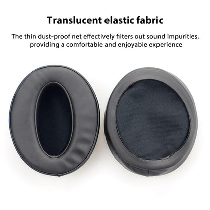 2pcs Insert Replacement Earpads For Sennheiser HD4.30 / HD350BT / HD400s / HD420s / HD458BT / HD300 / HD4.50 / HD4.40BT, Material:Mesh Black by bashfashion