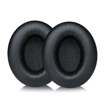 2pcs Insert Replacement Earpads For Sennheiser Momentum On-Ear 1 / On-Ear 2 / On-Ear HD1, Material:Protein Leather Black by bashfashion