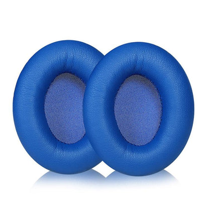 2pcs Insert Replacement Earpads For Sennheiser Momentum On-Ear 1 / On-Ear 2 / On-Ear HD1, Material:Protein Leather Blue by bashfashion