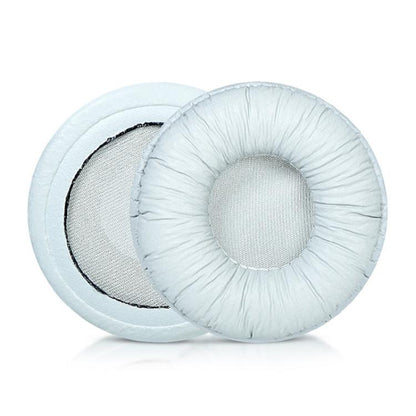 2pcs Insert Replacement Earpads For Sennheiser PX80 / PX100 II / PX200 II, Material:Frog Leather White by bashfashion