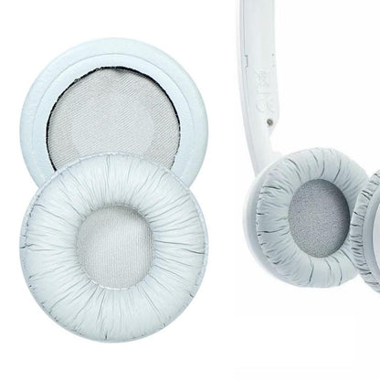 2pcs Insert Replacement Earpads For Sennheiser PX80 / PX100 II / PX200 II, Material:Protein Leather Black by bashfashion