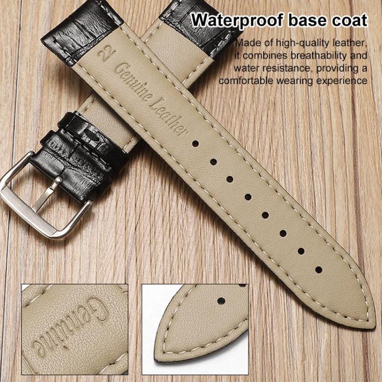 For Samsung Galaxy Watch Ultra / Ultra 2025 22mm xDfind Bamboo Texture Pin Buckle Leather Watch Band(White) by xDfind