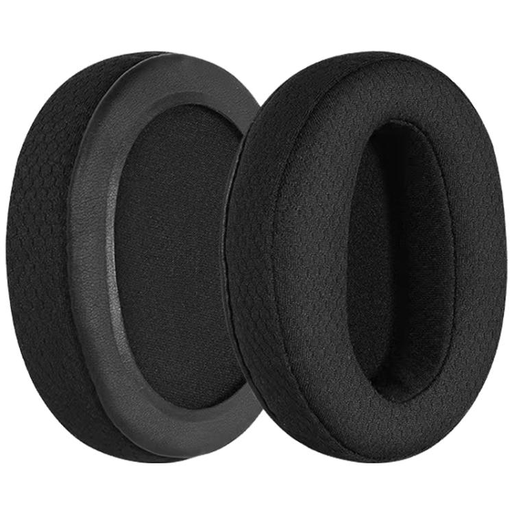 2pcs Football Net Earphone Replacement Earpads Pads For Sony WH-CH700N / MDR-ZX780 / ZX770(Black) by bashfashion