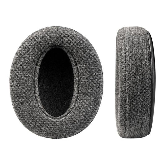 2pcs Skin-friendly Velvet Earphone Replacement Earpads Pads For Sony WH-CH700N / MDR-ZX780 / ZX770(Black) by bashfashion