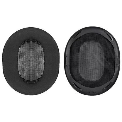 1 Pair Ice Silk Cloth Earphone Replacement Earpads Pads For Sony MDR-1A / MDR-1ADAC(Black) by bashfashion
