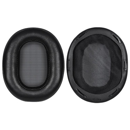 1 Pair Lambskin Earphone Replacement Earpads Pads For Sony MDR-1A / MDR-1ADAC(Black) by bashfashion