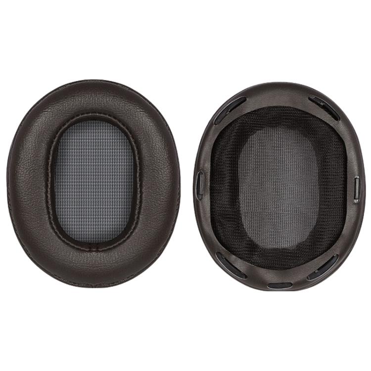 1 Pair Lambskin Earphone Replacement Earpads Pads For Sony MDR-1A / MDR-1ADAC(Brown) by bashfashion