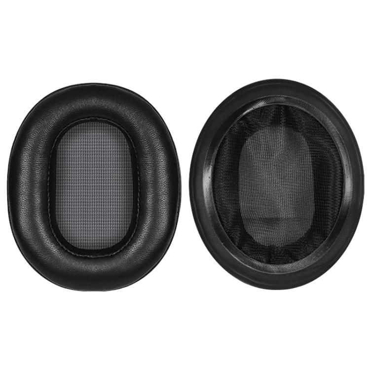 2pcs Lambskin Earphone Replacement Earpads Pads For Sony MDR-1Abt(Black) by bashfashion