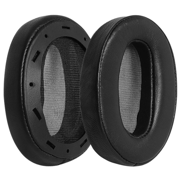 2pcs Lambskin Earphone Replacement Earpads Pads For Sony MDR-1AM2(Black) by bashfashion