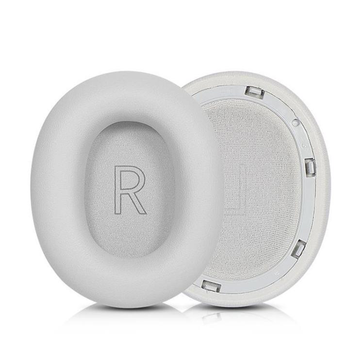 1 Pair Snap-on Protein Leather Replacement Earpads For Panasonic AH-A800(Grey) by bashfashion