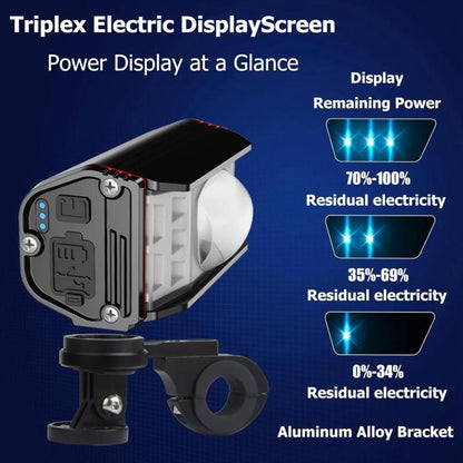 XA-337 2000LM Super Bright LED Bicycle Headlight(Black) by bashfashion