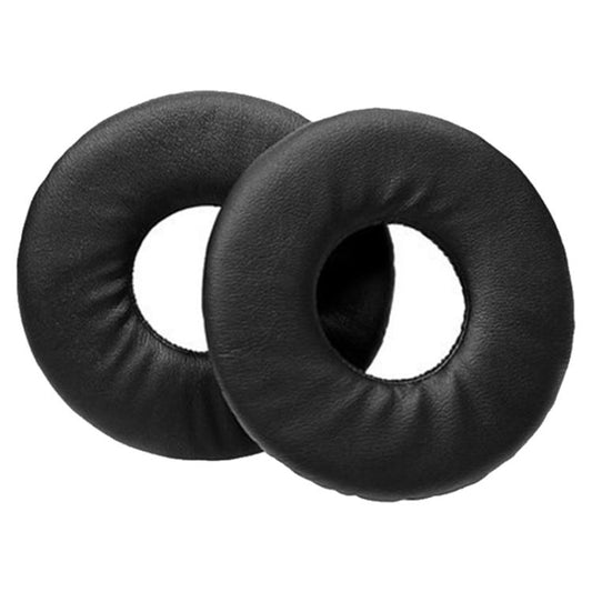 2pcs Lambskin Earphone Replacement Earpads Pads For Sony MDR-ZX300 / ZX100 / ZX110(Black) by bashfashion