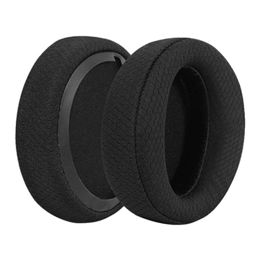 2pcs Football Net Earphone Replacement Earpads Pads For Sony MDR-XB950BT / XB950B1 / XB950N1(Black) by bashfashion