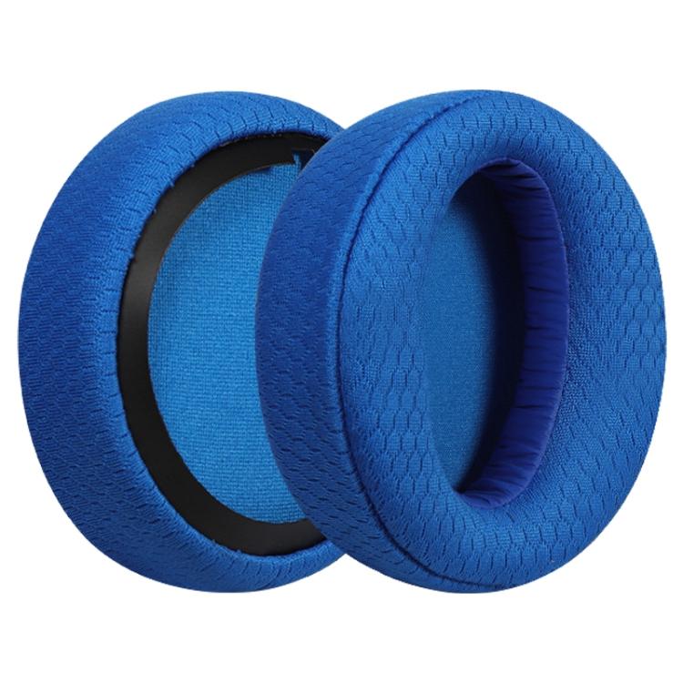 2pcs Football Net Earphone Replacement Earpads Pads For Sony MDR-XB950BT / XB950B1 / XB950N1(Blue) by bashfashion