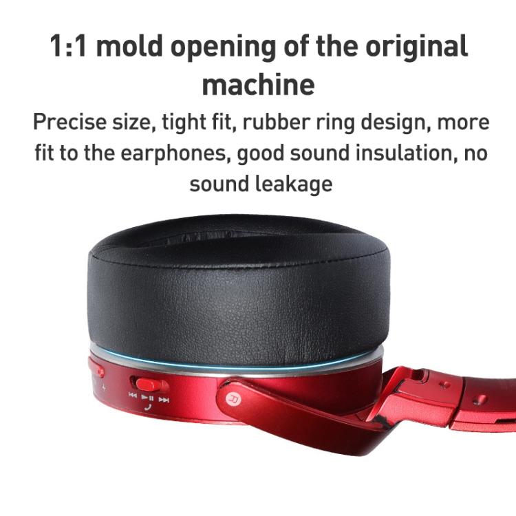 2pcs Football Net Earphone Replacement Earpads Pads For Sony MDR-XB950BT / XB950B1 / XB950N1(Blue) by bashfashion