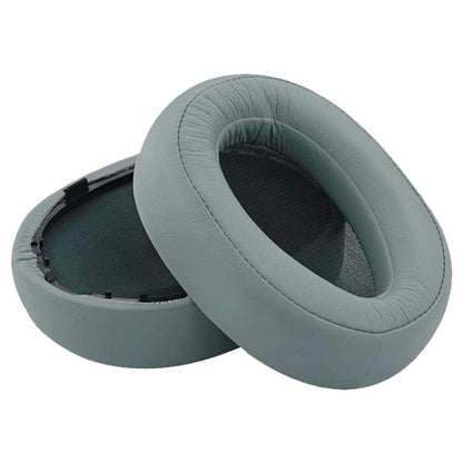 1 Pair Protein Leather Earphone Replacement Earpads Pads For Sony MDR-100A / MDR-100AAP / DR-H600A(Mint Green) by bashfashion