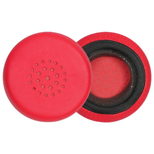 2pcs Protein Leather Earphone Replacement Earpads Pads For Sony WH-CH400(Red) by bashfashion