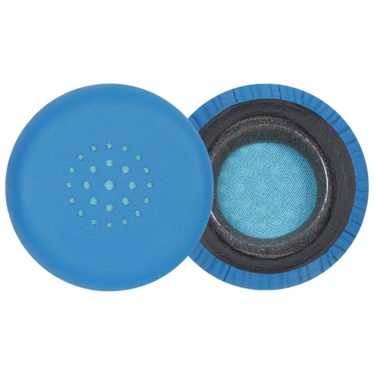 2pcs Protein Leather Earphone Replacement Earpads Pads For Sony WH-CH400(Blue) by bashfashion