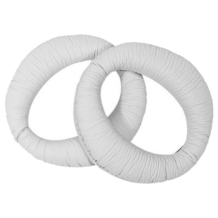 2pcs Frog Skin Earphone Replacement Earpads Pads For Sony MDR-XD150(White) by bashfashion