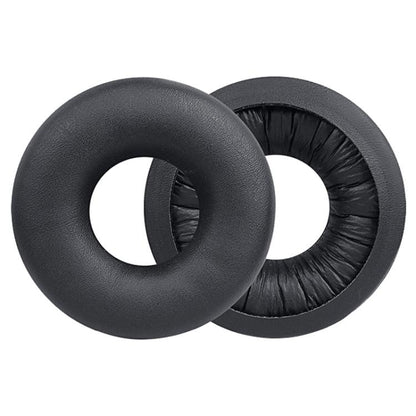 2pcs Protein Leather Earphone Replacement Earpads Pads For Sony WH-CH520(Black) by bashfashion