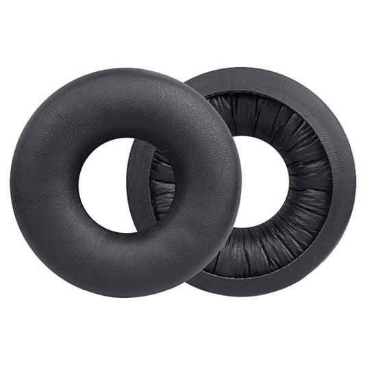 2pcs Protein Leather Earphone Replacement Earpads Pads For Sony WH-CH520(Black) by bashfashion