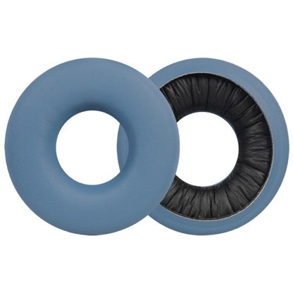 2pcs Protein Leather Earphone Replacement Earpads Pads For Sony WH-CH520(Blue) by bashfashion