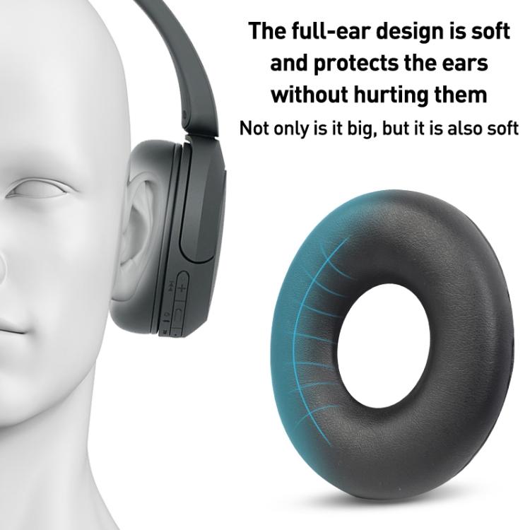 Headphone Protein Leather Headband Protective Cover For Sony WH-CH520(Light Gold) by bashfashion