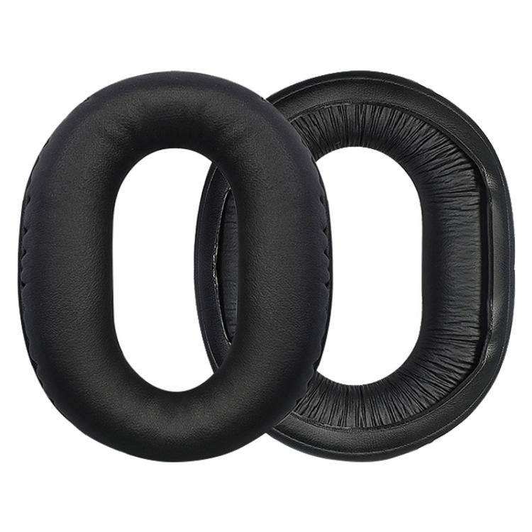 2pcs Protein Leather Earphone Replacement Earpads Pads For Sony MDR-RF995R / WH-RF400R(Black) by bashfashion