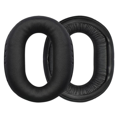 2pcs Protein Leather Earphone Replacement Earpads Pads For Sony MDR-RF995R / WH-RF400R(Black) by bashfashion