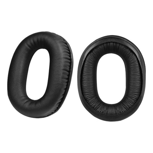 2pcs Protein Leather Earphone Replacement Earpads Pads For Sony MDR-RF995R / WH-RF400R(Black) by bashfashion