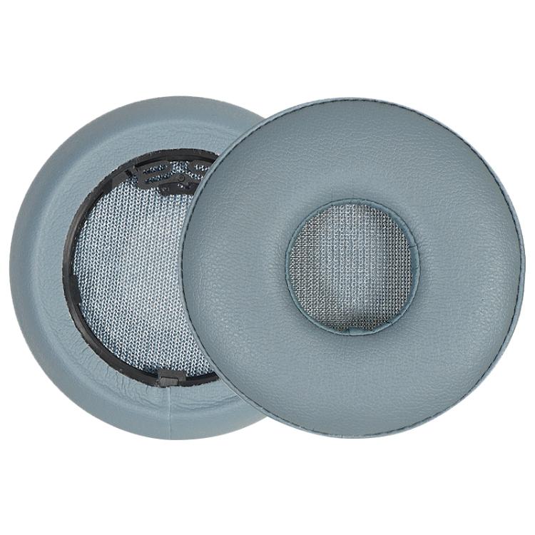 2pcs Protein Leather Earphone Replacement Earpads Pads For Sony H810N(Blue) by bashfashion