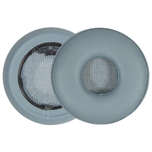 2pcs Protein Leather Earphone Replacement Earpads Pads For Sony H810N(Blue) by bashfashion