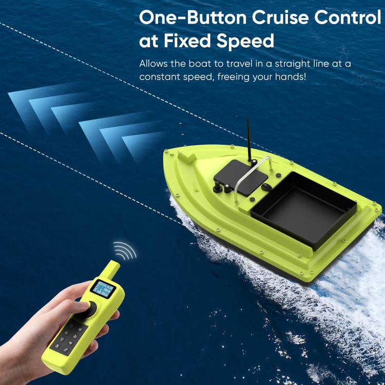 D36B Smart Remote Control Fishing Bait Boat Support Sonar Sensor & GPS, Plug:US Plug by bashfashion
