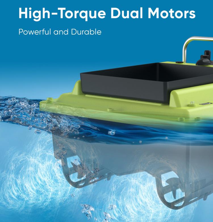 D36B Smart Remote Control Fishing Bait Boat Support Sonar Sensor & GPS, Plug:US Plug by bashfashion