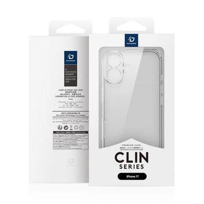 For iPhone 17 DUX DUCIS Clin Series PC + TPU Phone Case(Transparent) by DUX DUCIS
