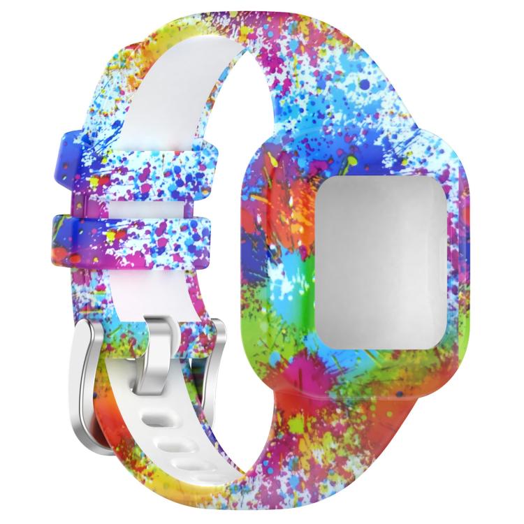 For GarminFit JR3 / Garmin Vivofit JR 3 xDfind Steel Buckle Printed Silicone Watch Band(Painted) by xDfind