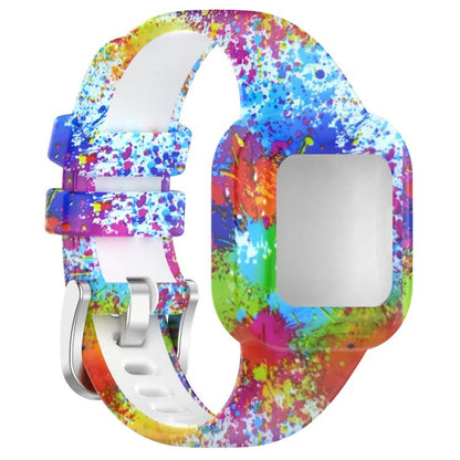 For GarminFit JR3 / Garmin Vivofit JR 3 xDfind Steel Buckle Printed Silicone Watch Band(Painted) by xDfind
