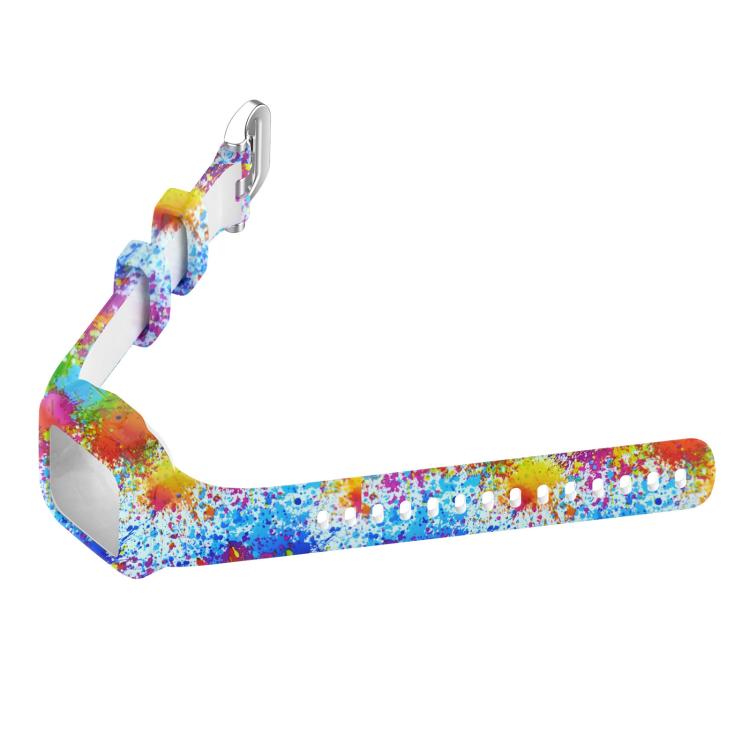 For GarminFit JR3 / Garmin Vivofit JR 3 xDfind Steel Buckle Printed Silicone Watch Band(Painted) by xDfind