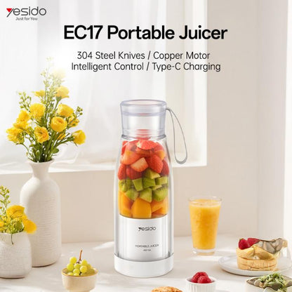 Yesido EC17 80W Portable Multi-Function Juicer(White) by Yesido