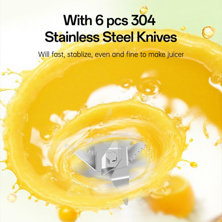 Yesido EC17 80W Portable Multi-Function Juicer(White) by Yesido