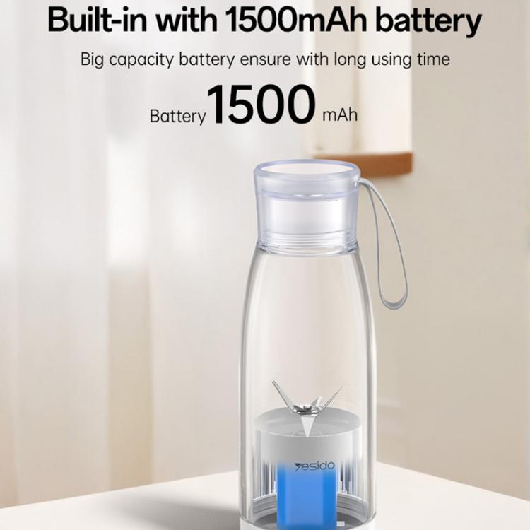 Yesido EC17 80W Portable Multi-Function Juicer(White) by Yesido