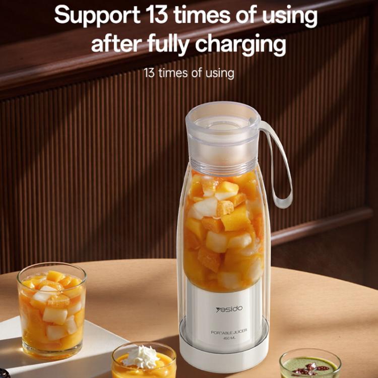 Yesido EC17 80W Portable Multi-Function Juicer(White) by Yesido